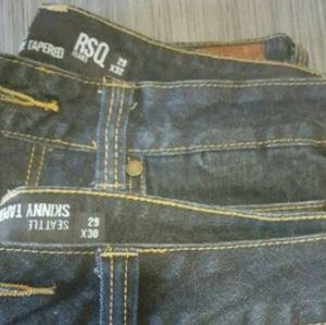 Men's RSQ skinny jeans sz 29/30 and 29/32
